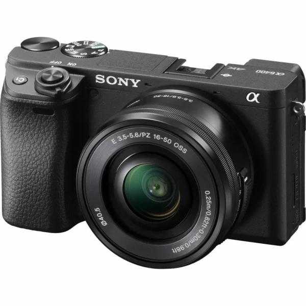 New Sony Alpha A6400 ILCE-6400 Digital Camera w/ 16-50mm f/3.5-5.6 Zoom Lens