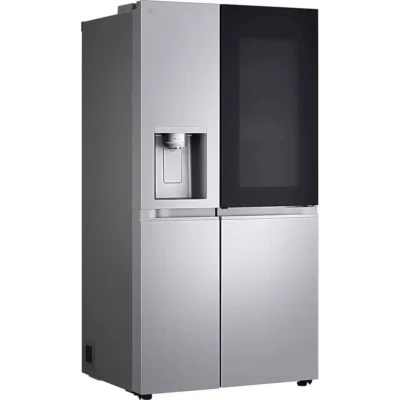 LG GSXE91BSAD InstaView™ 91cm Frost Free American Fridge Freezer Brushed Steel