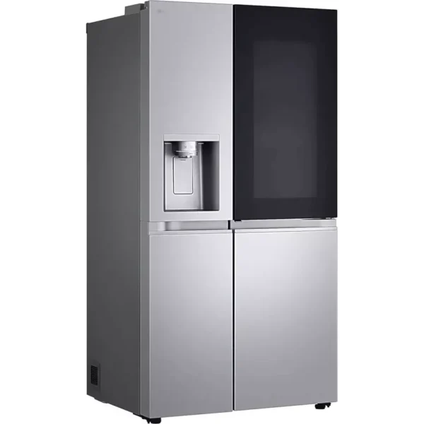 LG GSXE91BSAD InstaView™ 91cm Frost Free American Fridge Freezer Brushed Steel